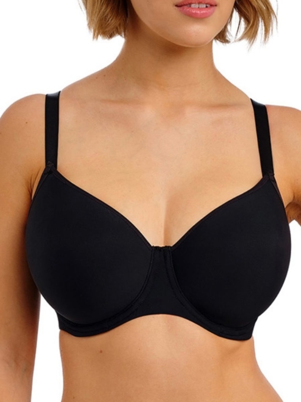 Freya Essentially Smooth Molded Balcony Bra Black UK 32F/ US 32G